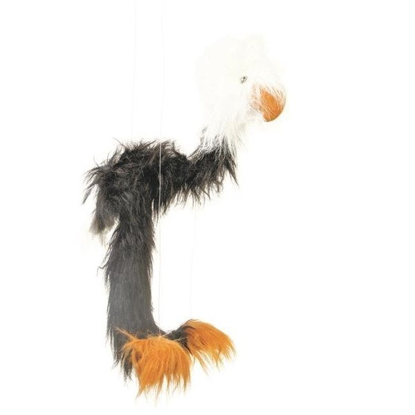 Sunny Toys Sunny Toys WB923 38 In. Large Marionette; Black Bald Eagle WB923